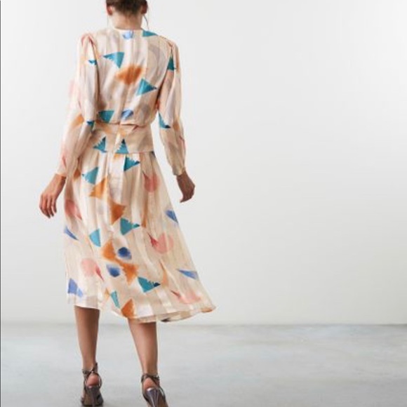 Reiss melody silk blend dress - Picture 4 of 5